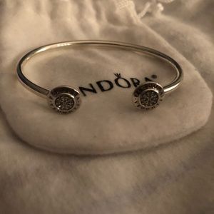 Pandora Signature Cuff Bangle